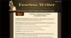 Desktop Screenshot of fearlesswriter.com